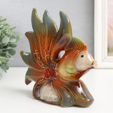 Souvenir Ceramics "Flower Flower" set 2 pcs 16x15x5.5, 16x18.5x7.5 cm-3