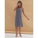 Female dress, size m, gray color