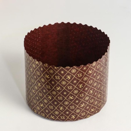 Paper form for cupcake, muffins and kulich "XV" 134x100mm-1