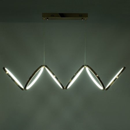 Lamp with DDD "Jasper" LED 80W 3000-6000k gold 105x25x24.5-124 cm-9