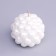 Figure candle "Babble" Round, 5.5x5.5 cm, white pearls