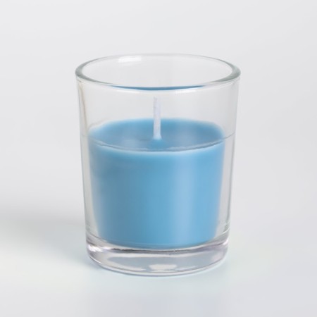 Aromatic candle in a glass "Nyud", 5x6 cm, ocean-2