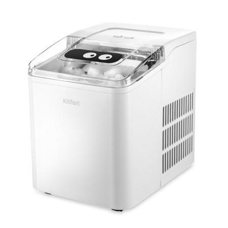 Ice generator KitFort KT-1816, 120 watts, 1.5 l, pods, white