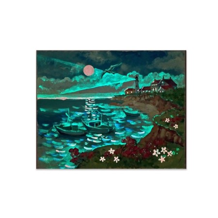 Set for oil painting on the canvas "Mayak"-3