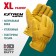 Kraftool Extrem 1137-XL gloves, leather, insulated, size XL