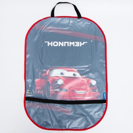Protective seat cover - an intestine with a pocket "Best racer" 670x475 mm-6