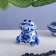 Souvenir "toad", medium, 6 cm, gzhel