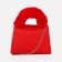 Baby bag on a magnet, red color