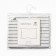 Pillowcase Ethel White Stripes 50*70cm, 100% greedy cotton, 140 g/m²