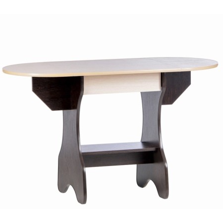 Dining table, 620/1235x600x750, Wenge/Dub milk