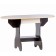 Dining table, 620/1235x600x750, Wenge/Dub milk