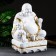 Piggy bank "Hothey sitting big" gilding, 32x25x51cm