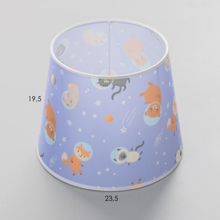Universal lampshade "Cosmos" E27/E14 24x24x19cm-3