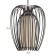 Lamp Bayerlux "Mediana" E27 40W black 21x21x26-126cm