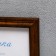 Photo frame wood 21x30 cm, walnut
