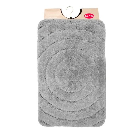 Dasch bath rug "Julia", color gray color