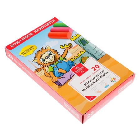 Plasticine 20 colors KOH-I-NOOR-1