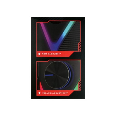 Computer speakers Xtrike Me SK-610, 2x3 W + 5 W, USB, backlight, black-5