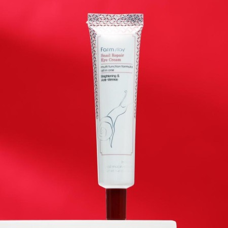 Skin cream around the eyes Farmstay, with snail mucin, 40 ml-1