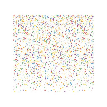 Organizer in a bath on suction cups "New Year's confetti", for storing toys and trifles, size 33x39 cm-1