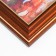 Photo frame A4 21x30 cm format (282r) Dark walnut with gold (plastic screen)