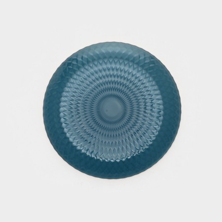 Dessert glass plate "I idyll", d = 19 cm, color London Topaz-3