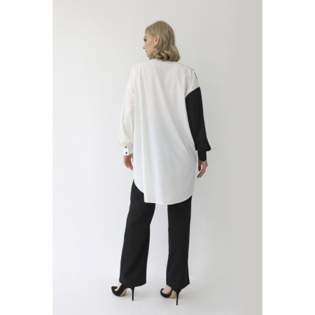 Female blouse elongated, size 42-44-3