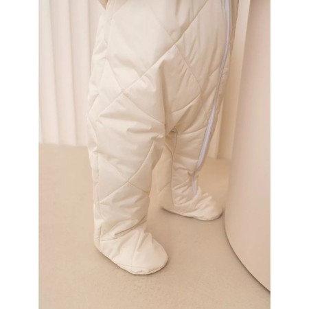 Combineson Children's demi -season quilted amrobaby elf, height 68 cm, dairy color-8