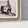 Photo frame LHDF "Dad" 33x33 in 3 photos 10x15 cm, col. oak/white (plastic screen)