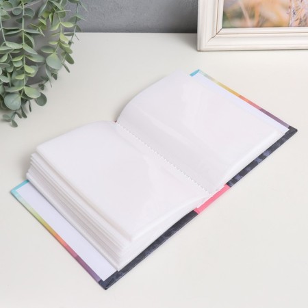 Photo album in 100 photos 10x15 cm, plastic. sheets "Elegant Landscape" Happiness-2
