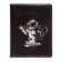 School diary, grade 5-11, PVC Cosmonaut PVC Cover Brown