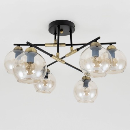 Ceiling chandelier "Henri" E14 6x60 watts-11