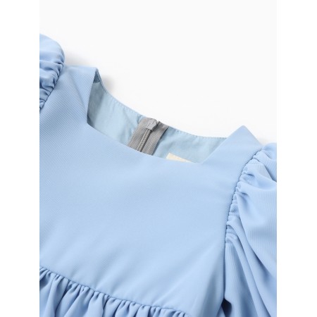 Платье для девочки, MINAKU :Party Dress, цвет голубой, рост 104 см-1