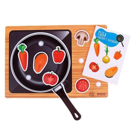 Velcro game "Cooking on recipes"-3