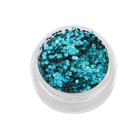Sequins for TNL decor "Cat Eye", No. 1, turquoise