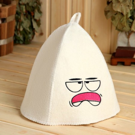 Bath cap with embroidery "Smile 8"