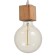 Lamp Bayerlux 1924/1 E27 40W 6x6x106 cm