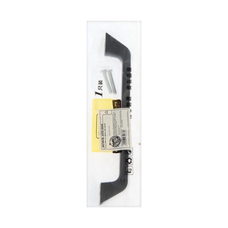 Tundra handle, m/o 128 mm, black color with chrome insert-6