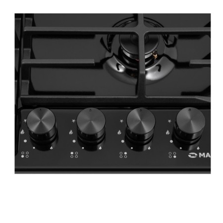 Hlect surface Maunfeld Eghe.64.63CB2/G, gas, 4 burners, black-9