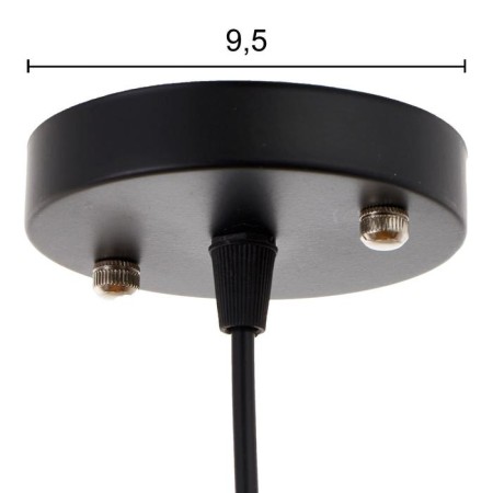 Lamp Bayerlux 34522/1 E27 40W Black-pink gold 19x19x36-136 cm-5
