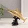 Souvenir Polystone "Sword-Ryba Golden with Patterns" 23x7x16 cm