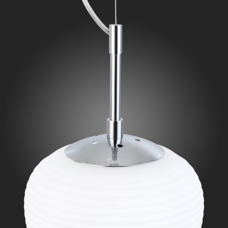 STL LUCE Sus. SL1168.103.01. Cesare. 1x40 W, E27, 19x19x21.2 cm, chromium color-7