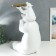 Souvenir Polystone stand "White Bear on the neck of the dad" d = 26 cm 70x37x33 cm