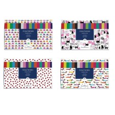 Plasticine soft (wax) 18 colors, 375 g of BrunovisConti. Happycolor