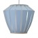 Lamp Bayerlux 1674/1bl E27 40W light blue 29x29x25-125 cm