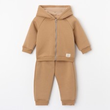 Costume: sweatshirt and pants crumb I Dino, height 92-98, brown