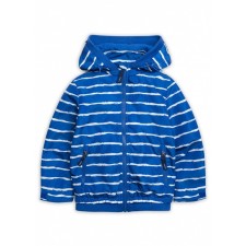 Windbreaker for girls, height 98 cm, blue color