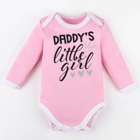 Body Baby I "Daddy’s Girl", pink, height 74-80 cm