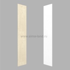 The rear half of the island rack 1550 × 450 × 16 mm, the color is white