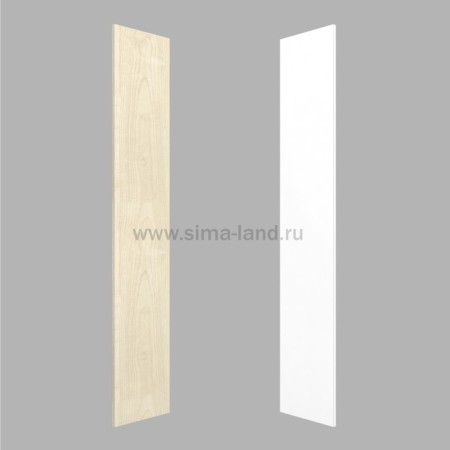 The rear half of the island rack 1550 × 450 × 16 mm, the color is white